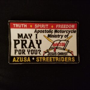 May I Pray For You 3x5 Patch