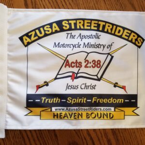 11" X 15" Backpatch Bike Flag