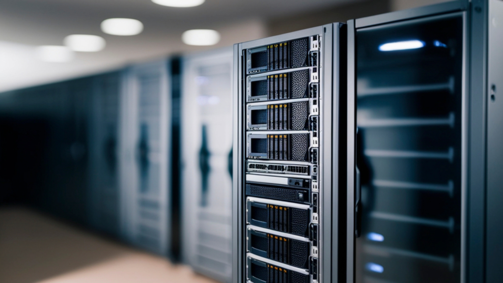 Illustration representing website hosting, domain setup, and email infrastructure that supports speed and reliability